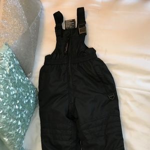 Black Protection System Toddler Ski Bib 2/3t